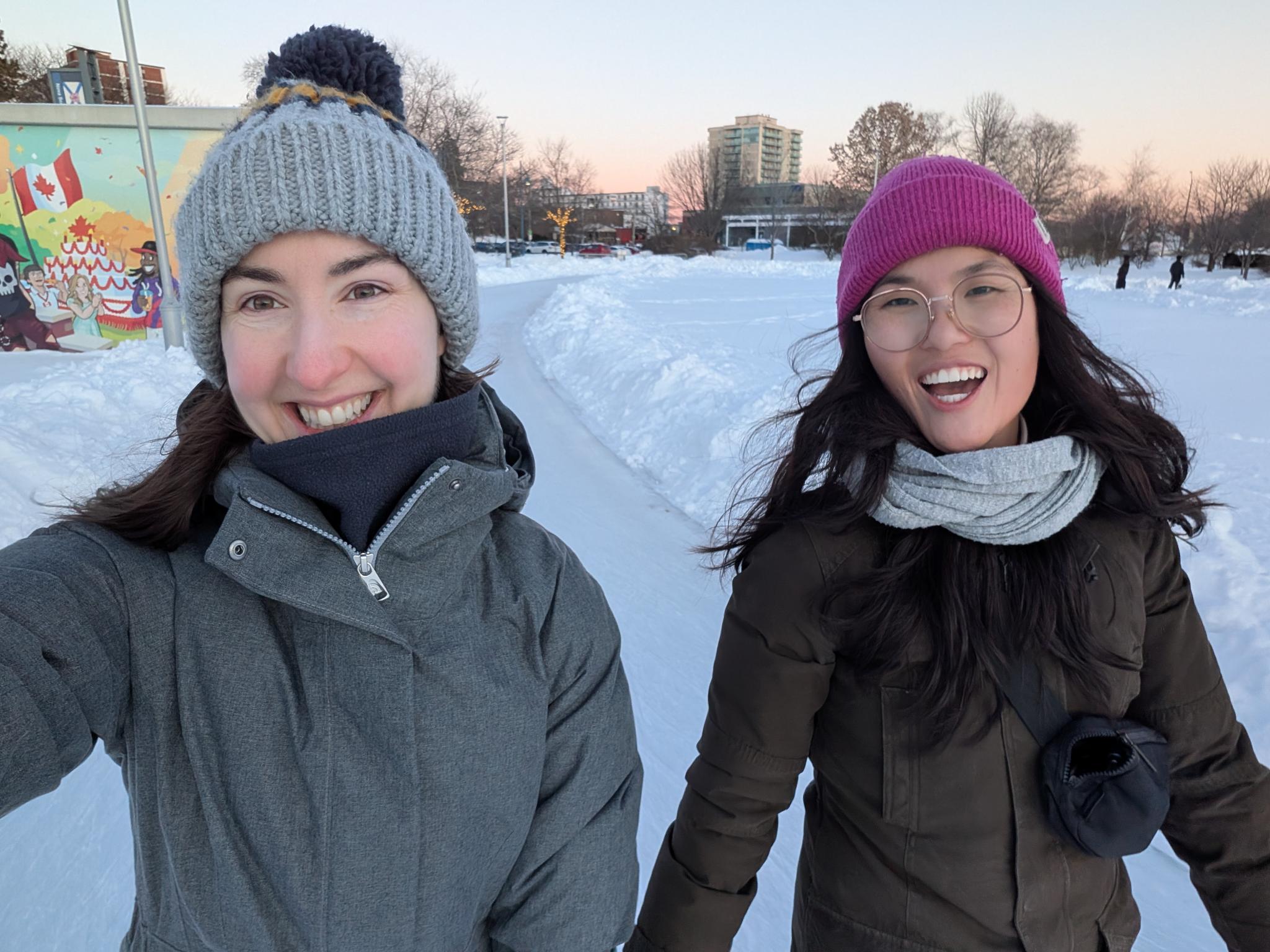 Port Credit walk with Mattea (2026)